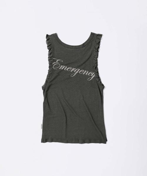 Emergency Muscle Tank Top Charcoal