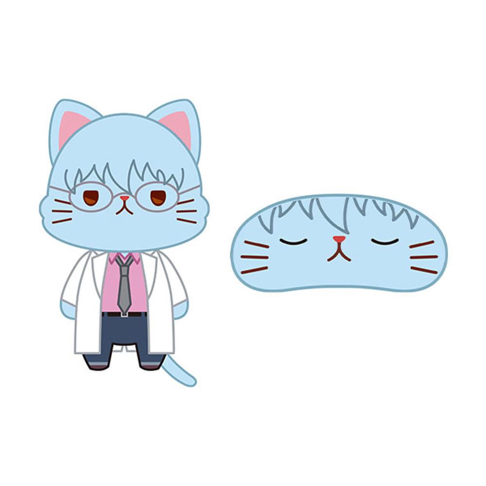 무빅 은혼 3학년 Z반 긴파치 선생 사카타 긴토키 with CAT 위드캣 네코누이 안대 인형 / 25년 4월 발매