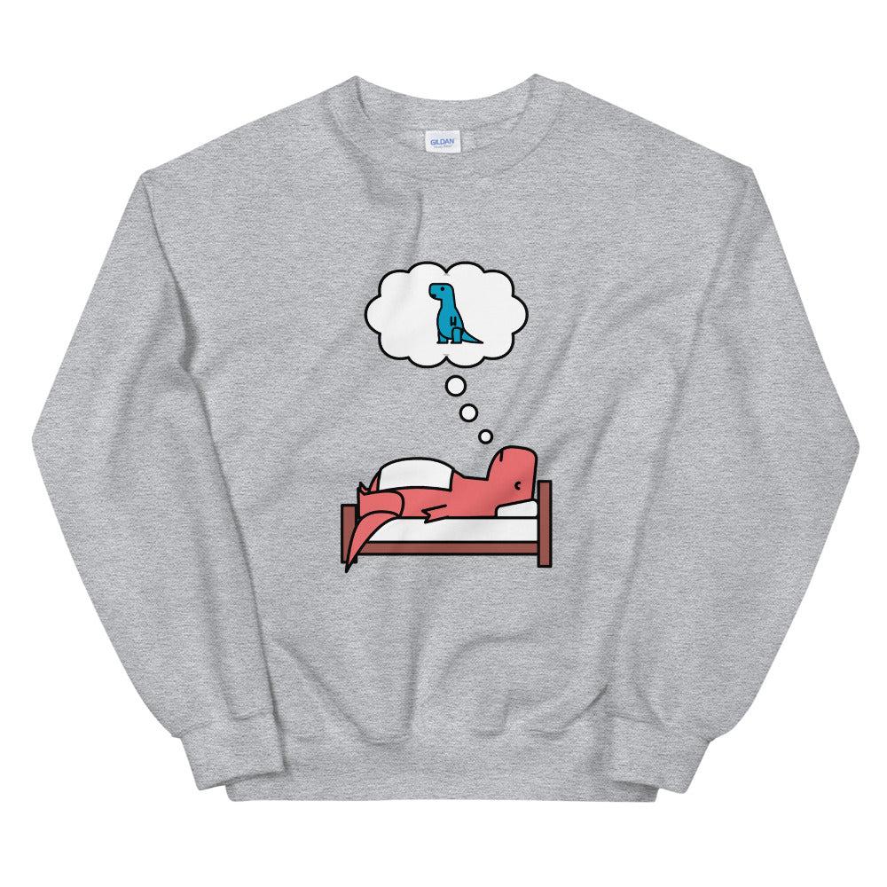 sweet dreams (red t-rex) - Sport Grey / S