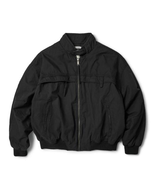VINTAGE WASHED BOMBER (BLACK)