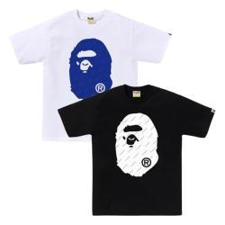 베이프 헥사그램 빅 에이프 헤드 반팔티 2컬러 1K30110034