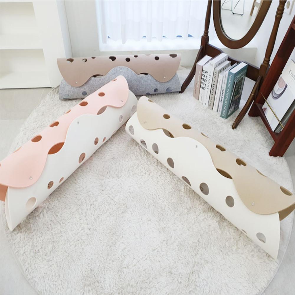 멍묘인 고양이 터널 캣 놀이터 동굴 장난감 펠트소재 미로 숨숨 대형