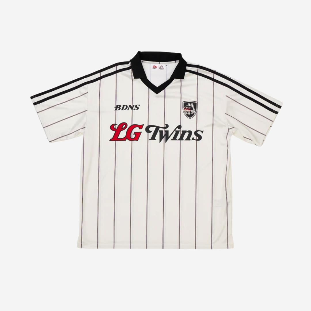 BDNS x LG TWINS Classic Logo Stripe Jersey White