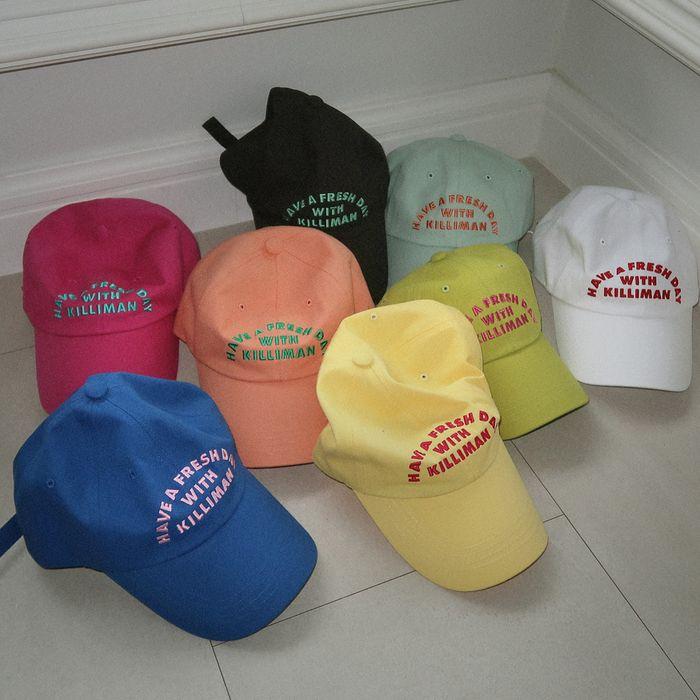 [연예인 착용] [29CM단독] [4차 재입고] Killiman happy fresh cap (9color)