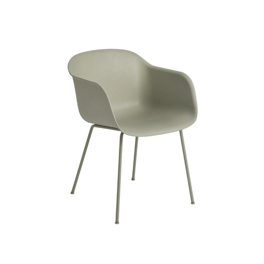 무토 화이버 암체어 Fiber Armchair Tube Dusty Green