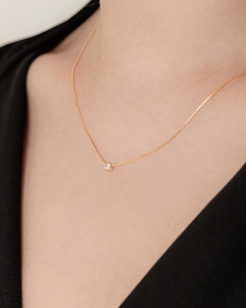 [Silver925]Simple Mini Necklace