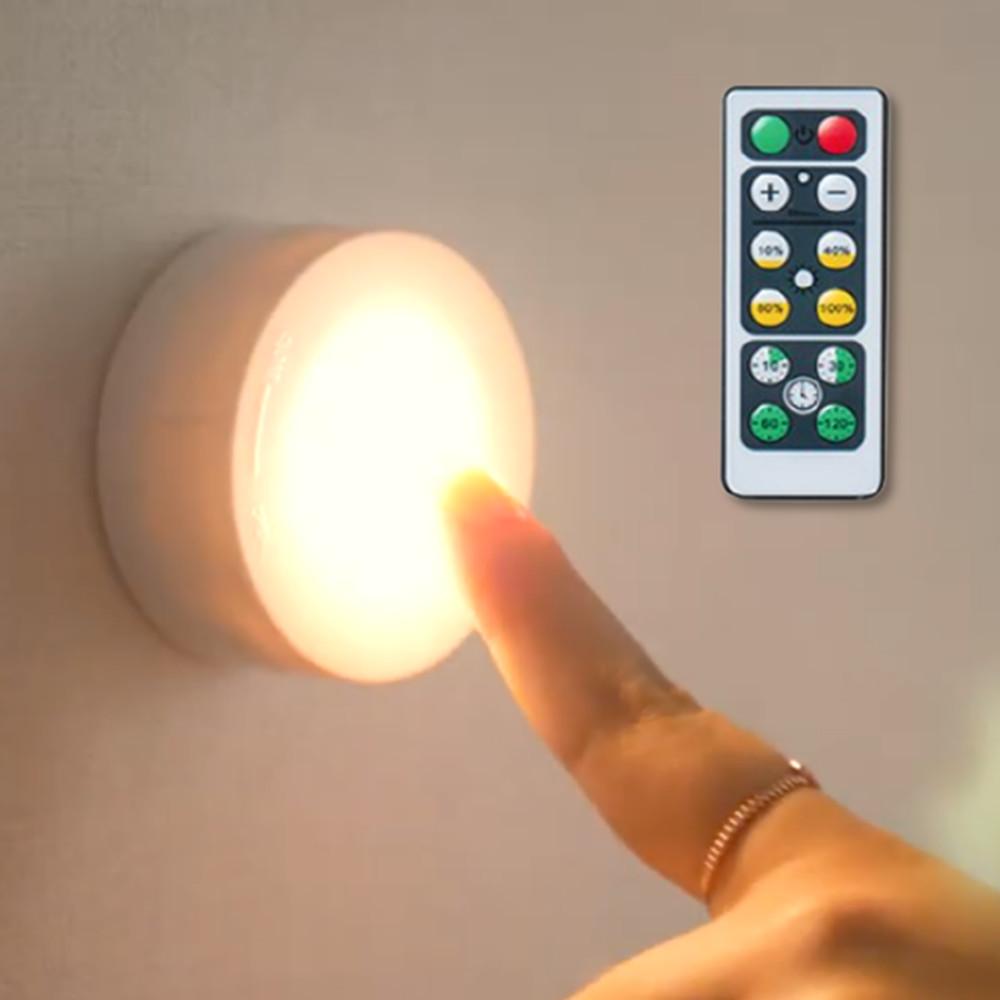 무드등 수유등 무선 붙이는 LED 미니 침대 간접 조명 전등 건전지 아기 아이방 수면등