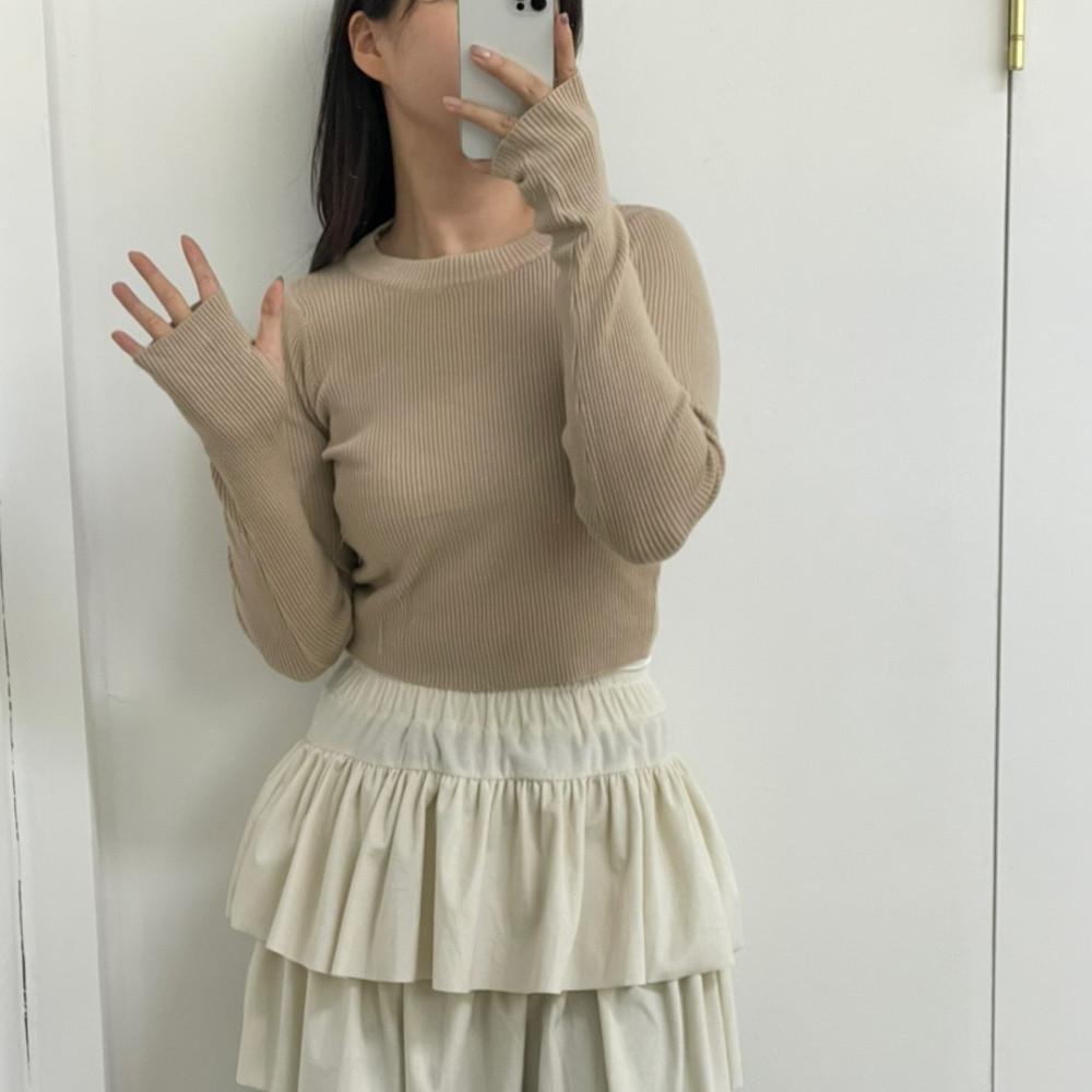 핑거크롭골지니트티