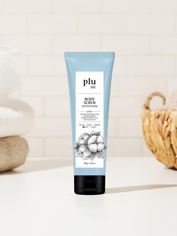 플루365 바디 스크럽 100 g 코튼머스크 향