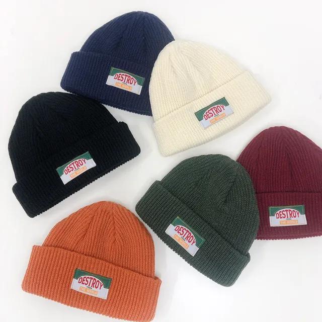 [일부당일/10COLOR] 디스트로이 남녀공용 와치캡 숏비니
