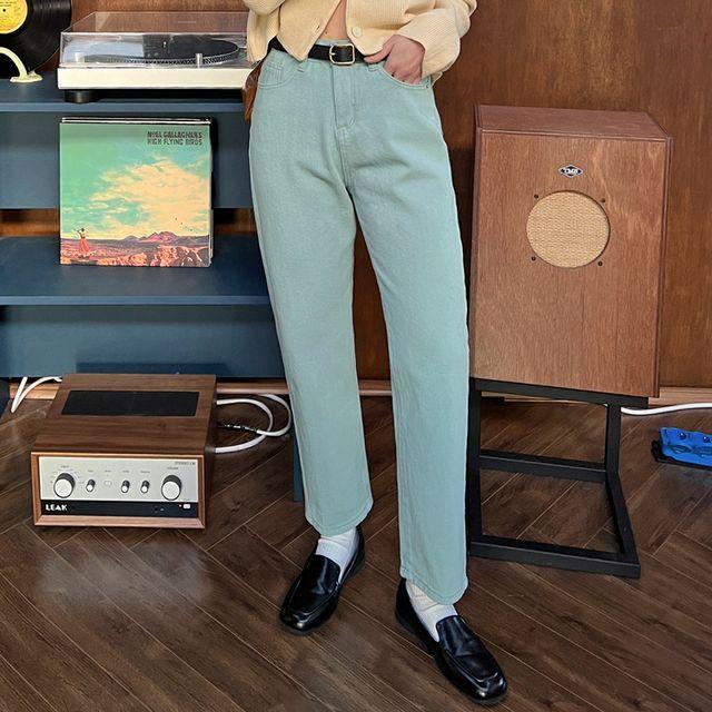 캔디 컬러코튼일자팬츠 (5color)