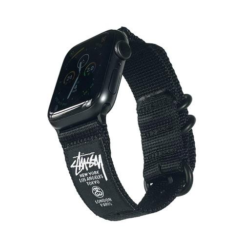 애플워치 스투시 화이트 커스텀 밴드