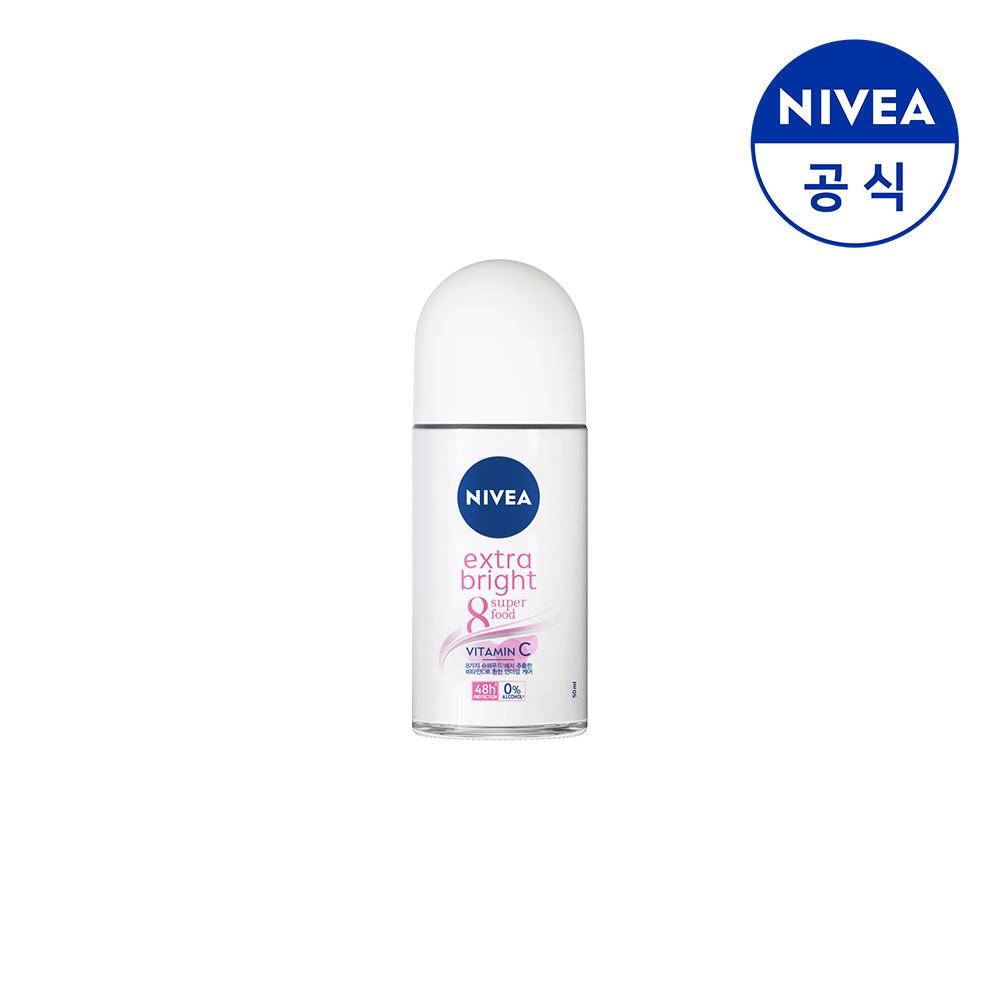 니베아 데오드란트 롤온 엑스트라 브라이트 50ml