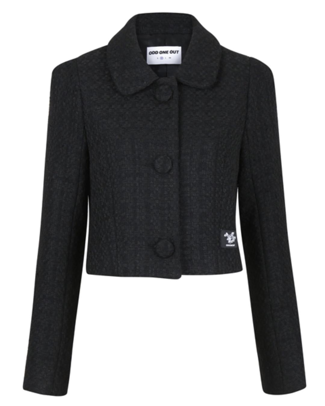 Two piece tweed jacket_BK