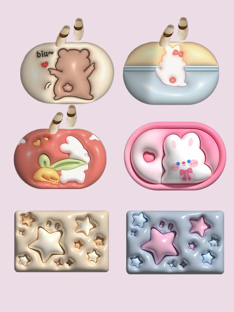 수심 3D Lovely Mat 2 미끄럼방지 발매트 욕실 화장실 다용도 주방 발판 현관