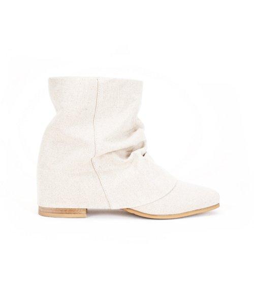 Linen Wrinkle Boots