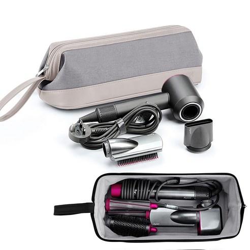 배럴즈 고데기 드라이기 포터블 파우치 케이스, 라이트 그레이, 1개 - 기타수납정리용품 | 쿠팡