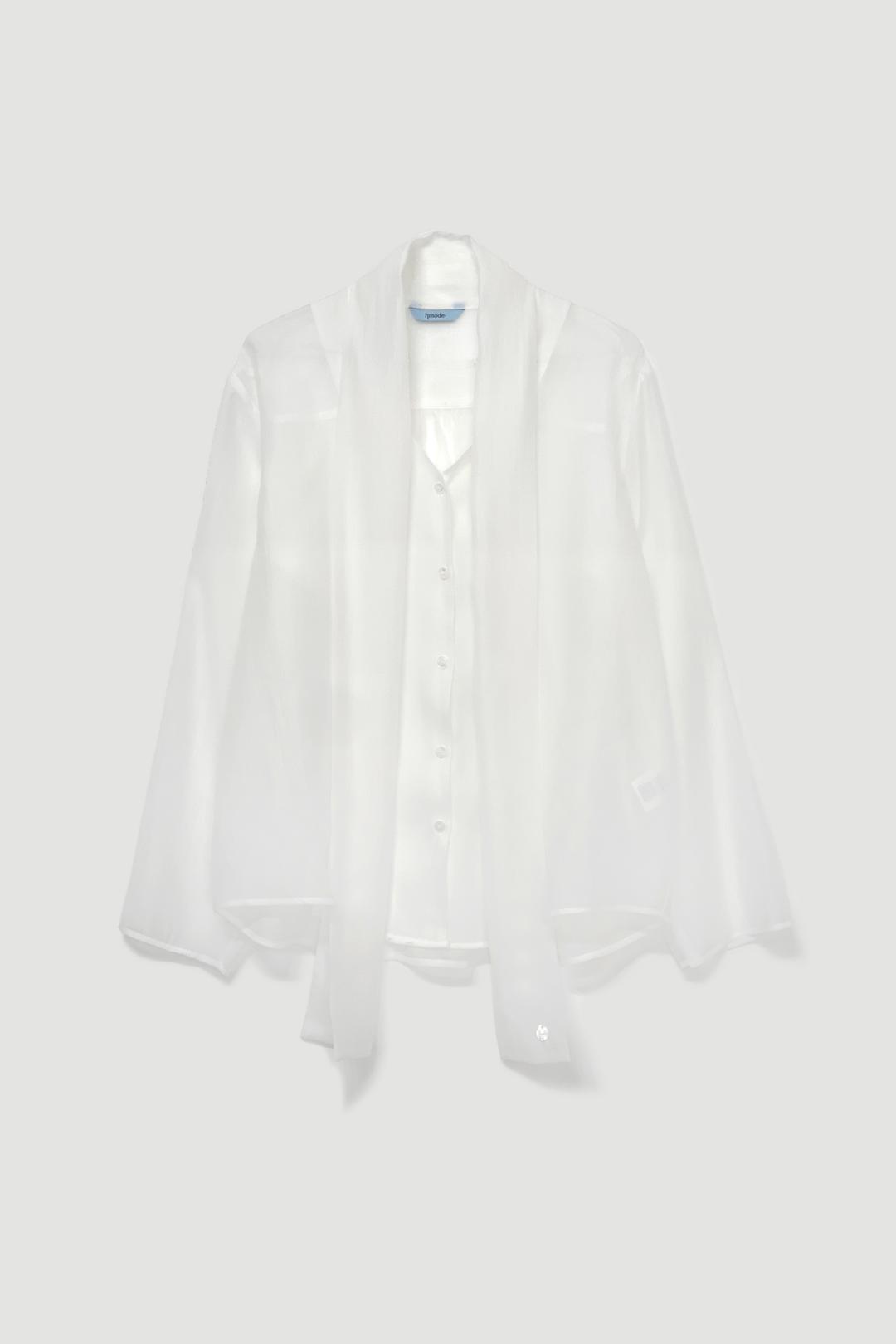 Tie blouse (아이보리)