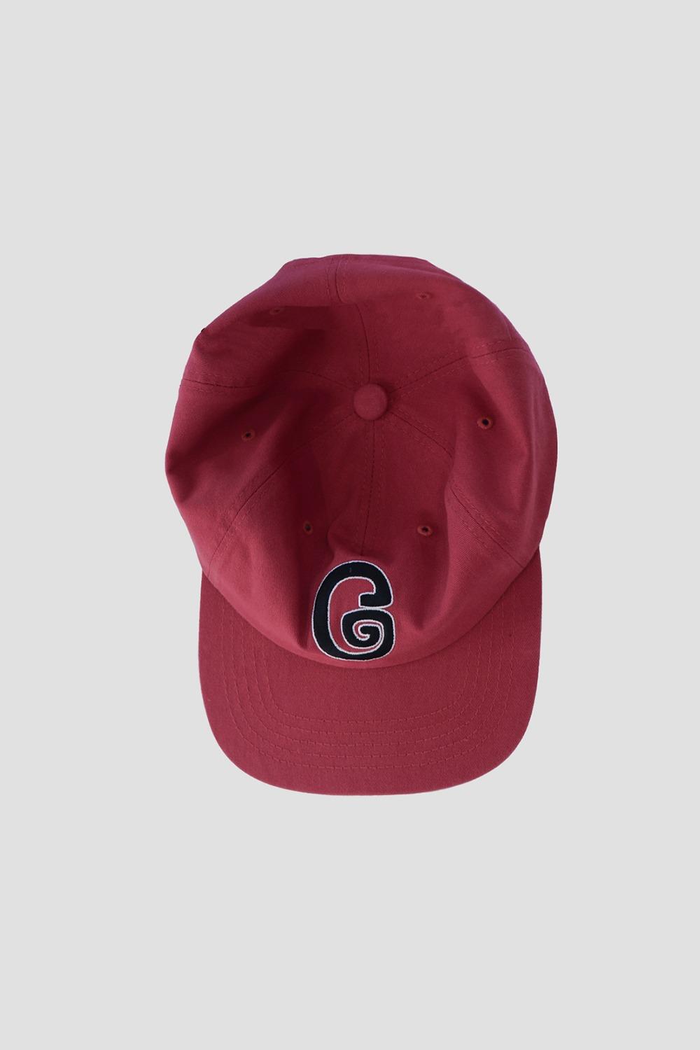 G Logo Ball Cap - Washed Red
