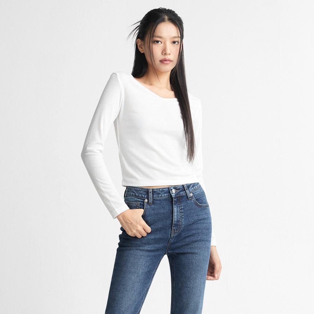 [미쏘위크 오늘만이가격][15%쿠폰]루즈핏 V넥 긴팔 티셔츠_MIWLWET11A
