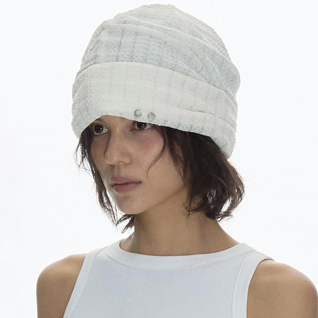 트리밍버드 TMB Dubre Cable Damage Beanie [ Ivory ] - 위시버킷