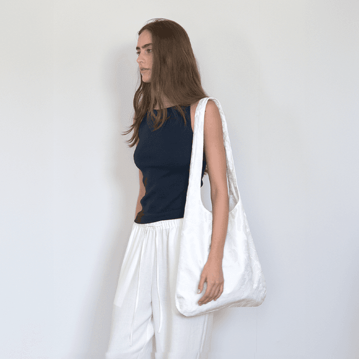 Jacquard Bag_White