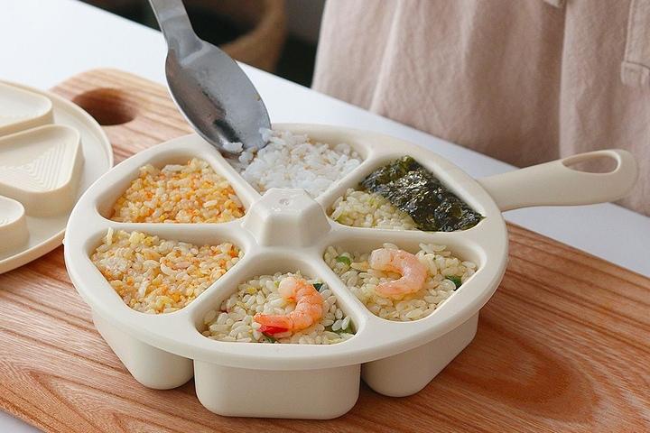 니드 손잡이 삼각 주먹밥 틀 메이커