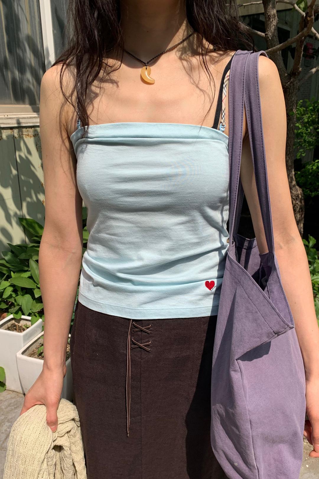 vintage BURBERRY BLUE LABEL sky top