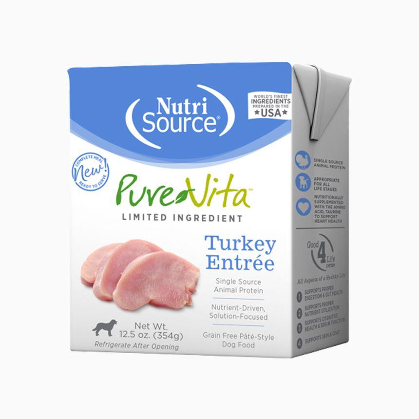 [NEW신상]퓨어비타 독 칠면조 앙트레 파테 테트라팩 354g