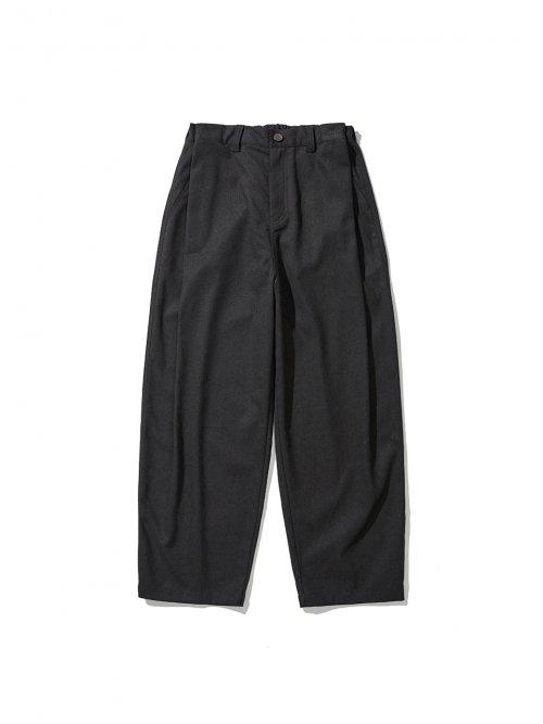 Steady Balloon Snap Pants Wool Charcoal