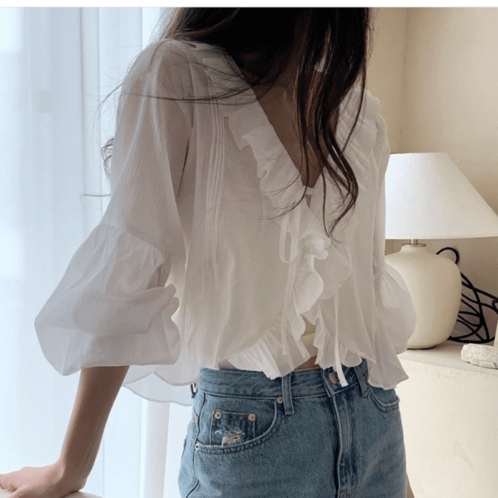 Frill Blouse