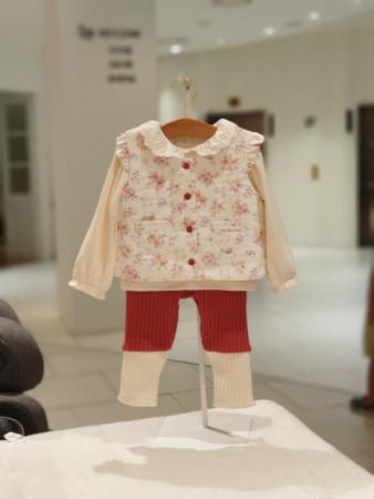 이런 상품 어때요? minkmui 밍크뮤 (RD)로렌플라워 패딩베스트상하복SET (34A1361102)