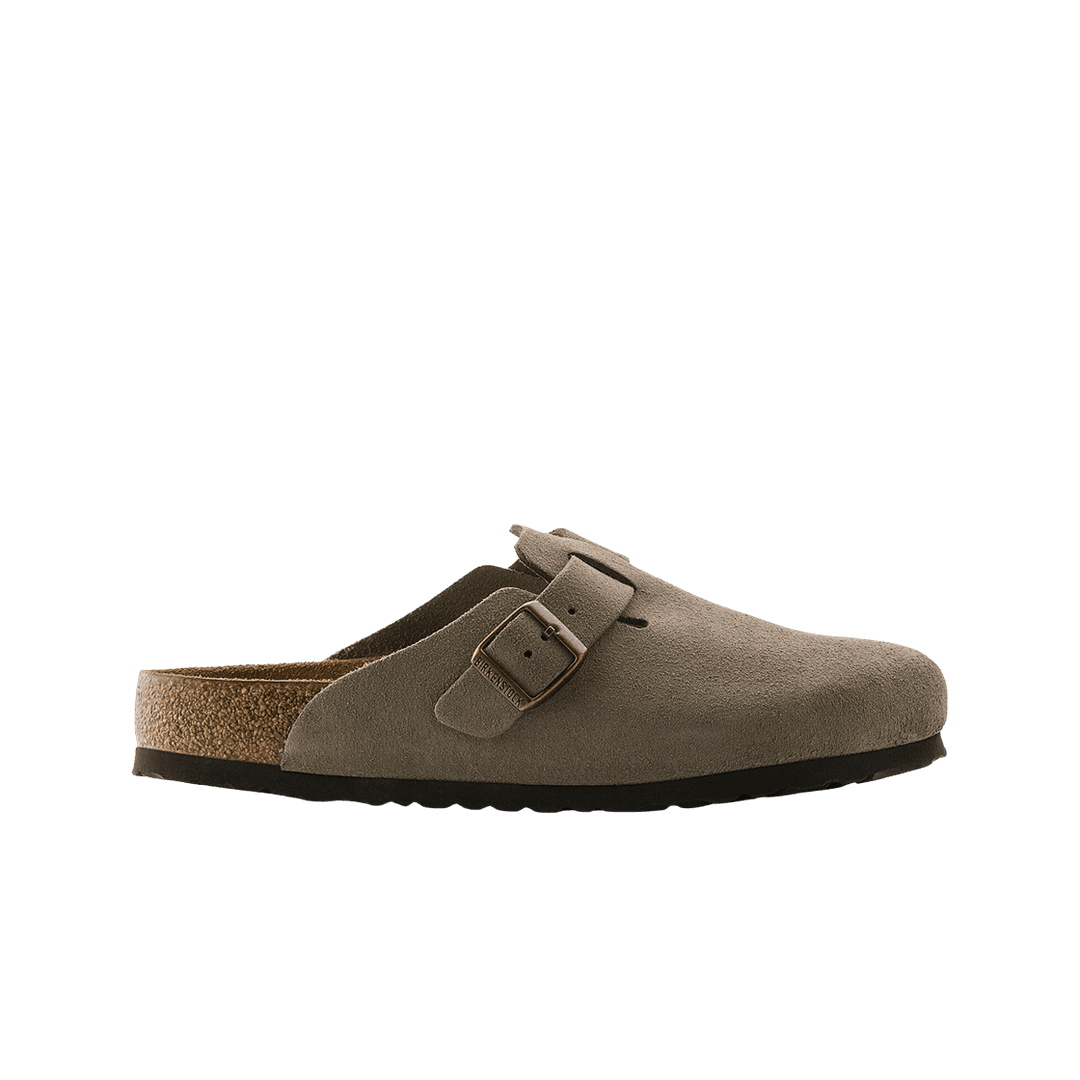 Birkenstock Boston Soft Footbed Taupe - Narrow