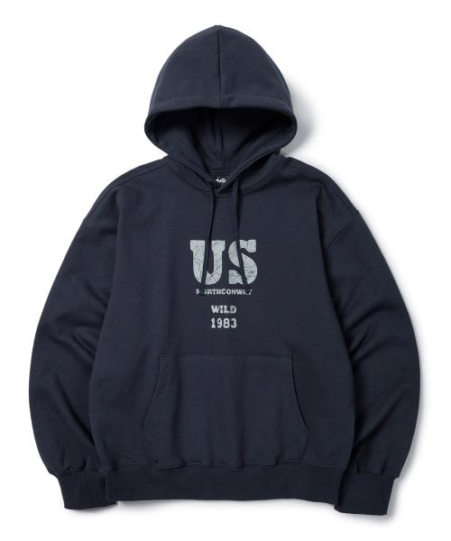 빈티지 후드(U.S WILD) 슬레이트 블루