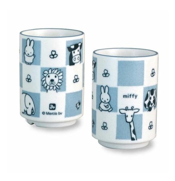 미피 블루 동물 찻잔