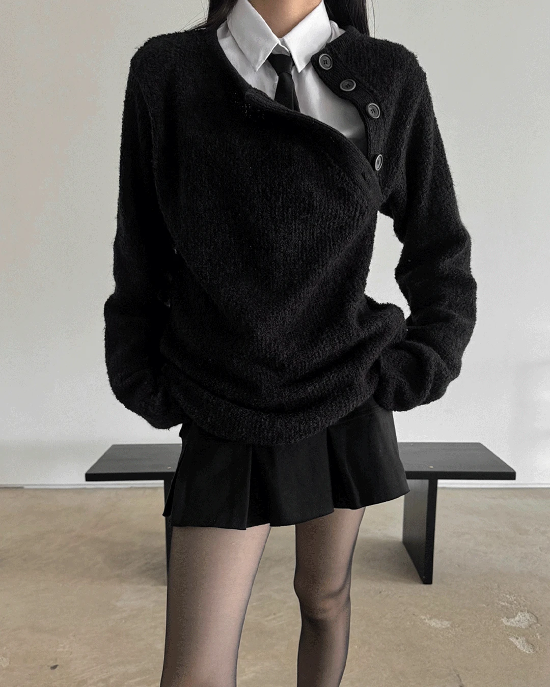 [New] Ever slit knit