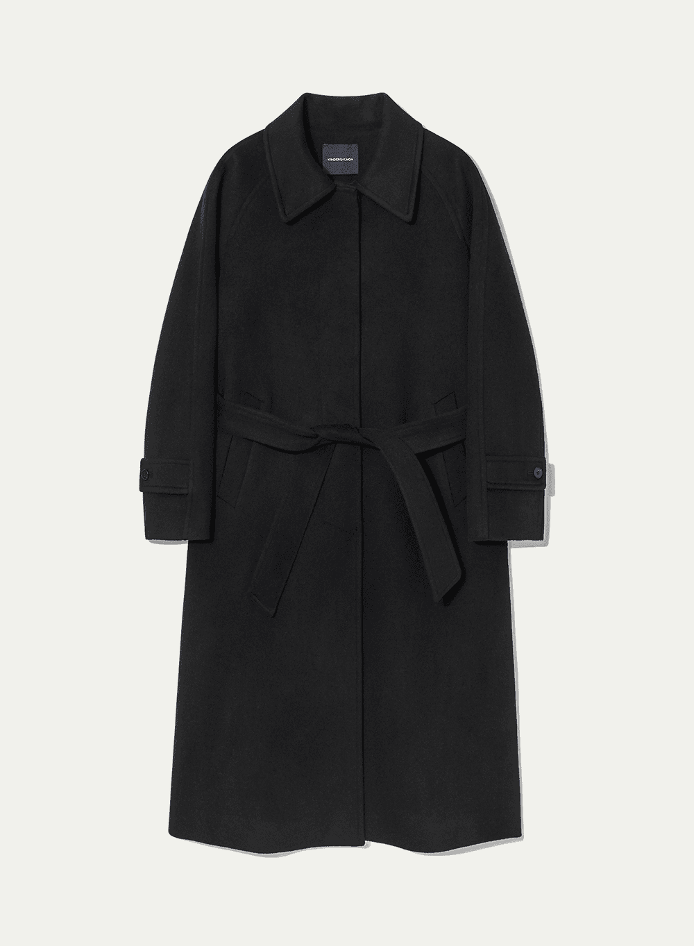 [ESSENTIAL] 캐시미어 Cashmere Single Coat Black