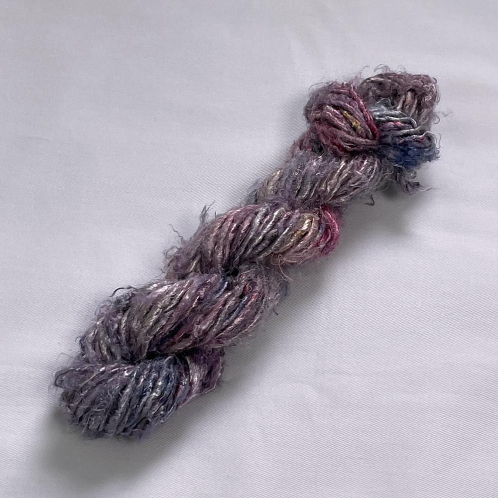 비건 리사이클얀 바나나실크얀 ‘야간비행(Night Flight)’ Recycled Banana Silk 코바늘실 위빙실