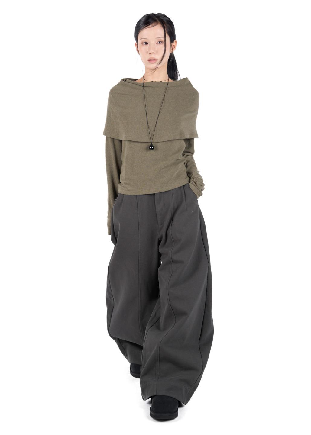 릿킴 CONTOUR BALLOON WIDE PANTS