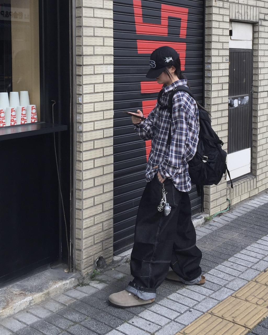 모노 세인 메이슨 체크 셔츠