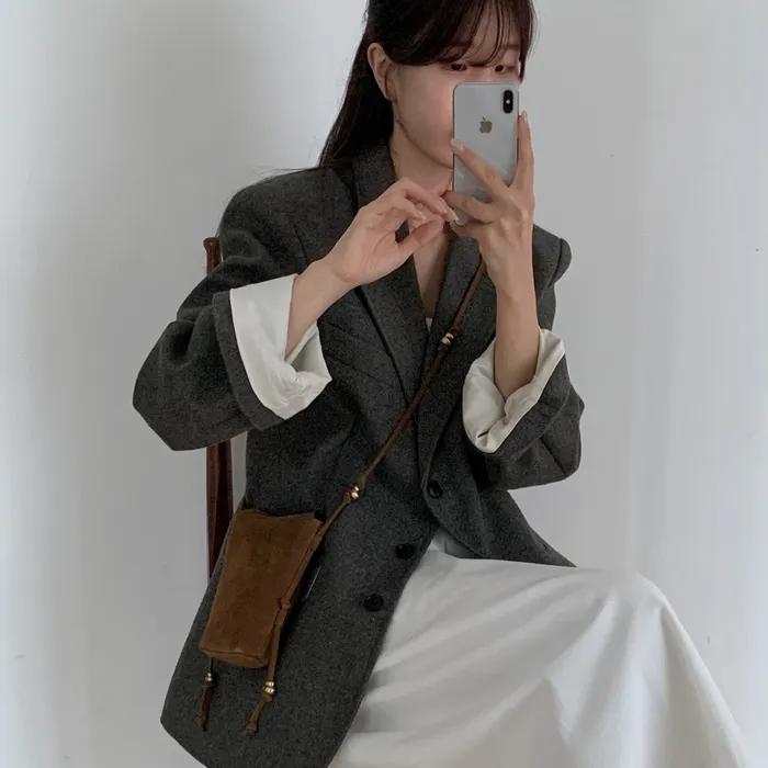 Gem tumblur bag(Wet cork)