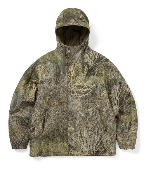 Hooded Puff Parka Camo