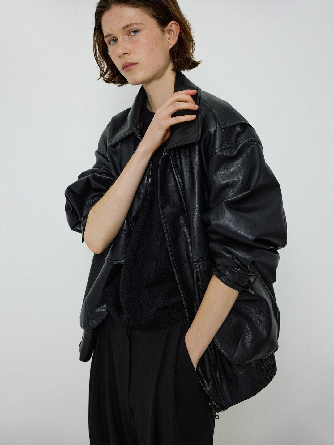 [9/6 예약배송] 1950 G1 leather jacket_black