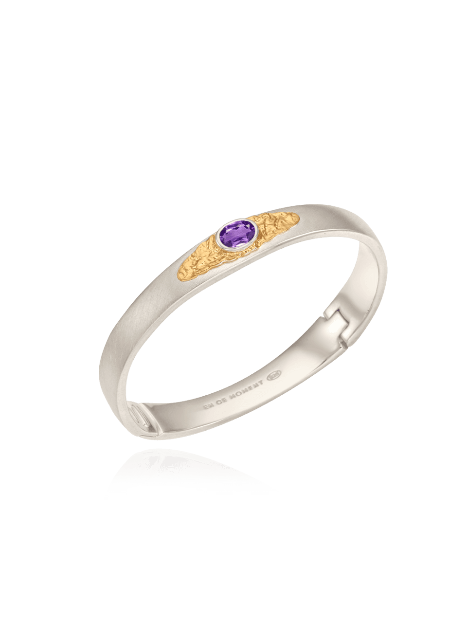 Twig Fancy Bangle (Amethyst)