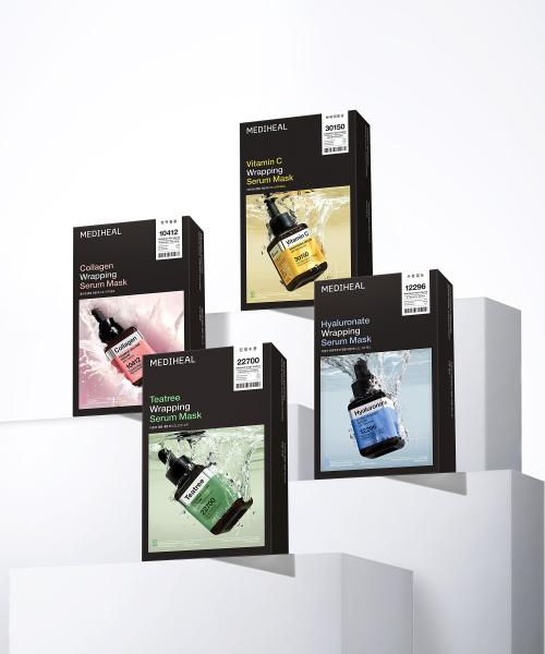 랩핑 세럼 마스크 4종 10매