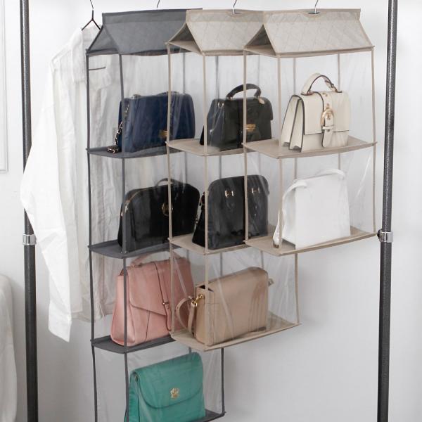 [1+1] 다용도 옷장 가방 수납 보관함 걸이 3size 2color