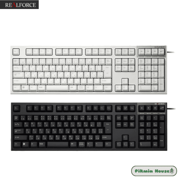 리얼포스 키보드 R3 토프레 무접점 저소음 블랙 화이트 REALFORCE R3
