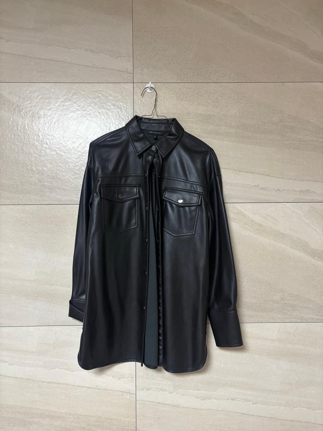 알마니 익스체인지 레더 셔츠 | 후루츠패밀리