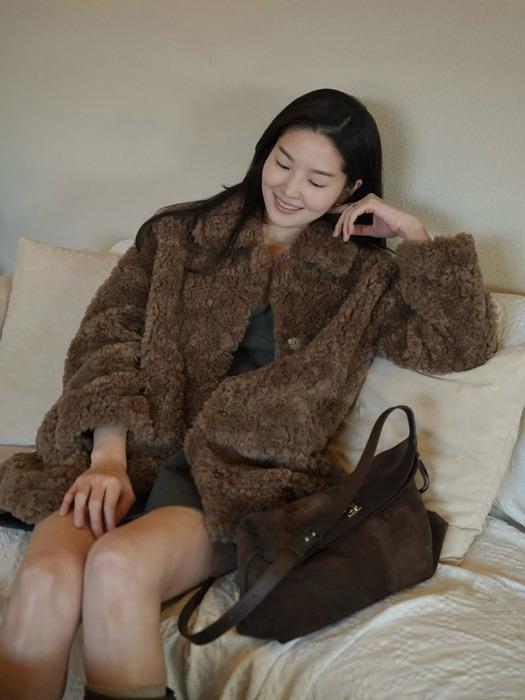 Faux Fur Half Jacket KF5XH4930_93