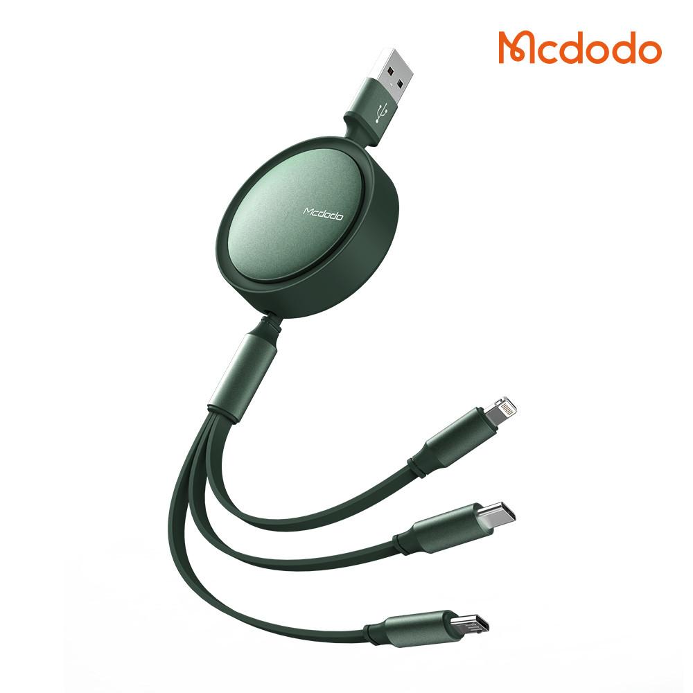 [맥도도] 플렉시블 3 in 1 충전 케이블 [8핀&C타입&마이크로 5핀]